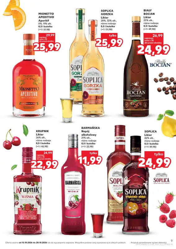 Kaufland - gazetka promocyjna Barek Kauflandu od czwartku 15.10 do środy 28.10 - strona 9