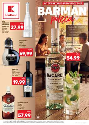 Kaufland - gazetka promocyjna Barek Kauflandu od czwartku 15.10 do środy 28.10