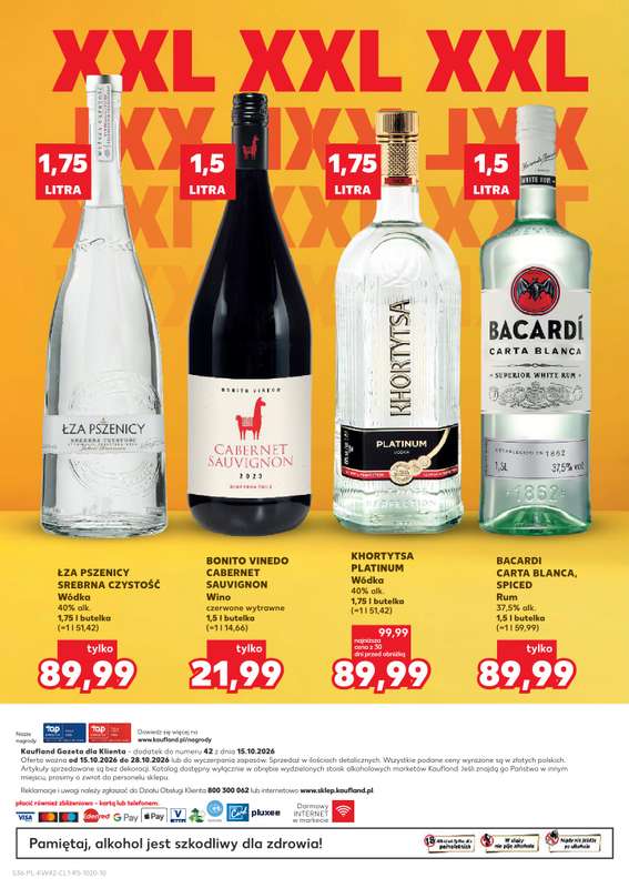 Kaufland - gazetka promocyjna Barek Kauflandu od czwartku 15.10 do środy 28.10 - strona 36
