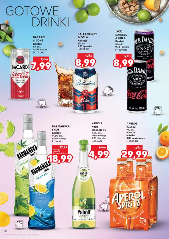 Kaufland - gazetka promocyjna Barek Kauflandu od czwartku 15.10 do środy 28.10 - strona 20