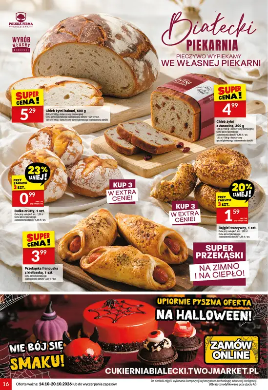 Twój Market - gazetka promocyjna Gazetka od środy 14.10 do wtorku 20.10 - strona 16
