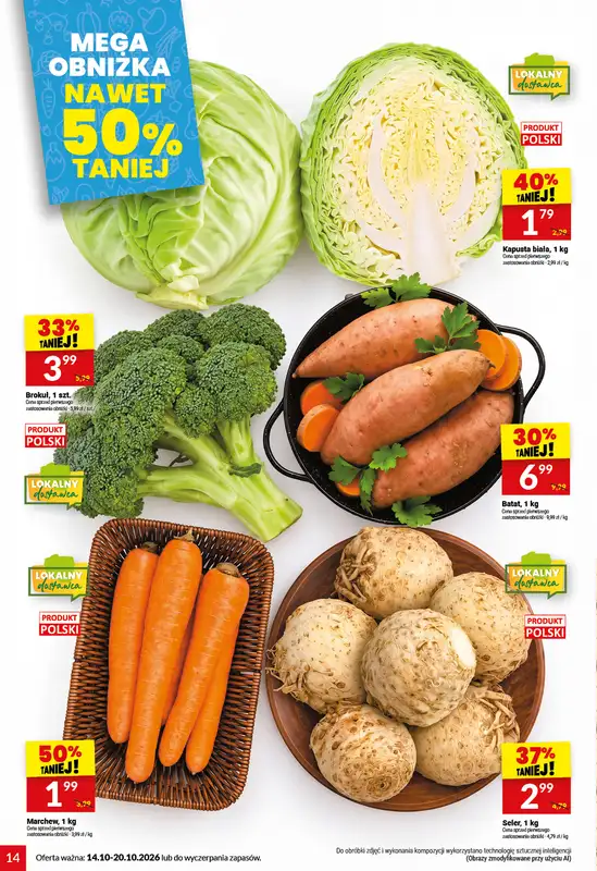 Twój Market - gazetka promocyjna Gazetka od środy 14.10 do wtorku 20.10 - strona 14