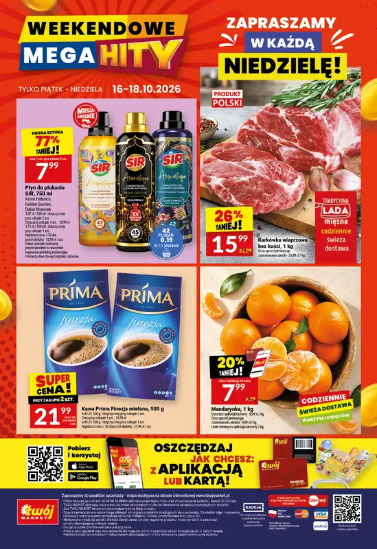 Twój Market - gazetka promocyjna Gazetka od środy 14.10 do wtorku 20.10 - strona 40