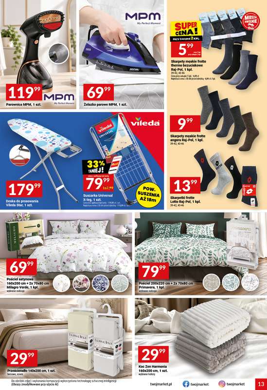 Twój Market - gazetka promocyjna Gazetka od środy 14.10 do wtorku 20.10 - strona 13