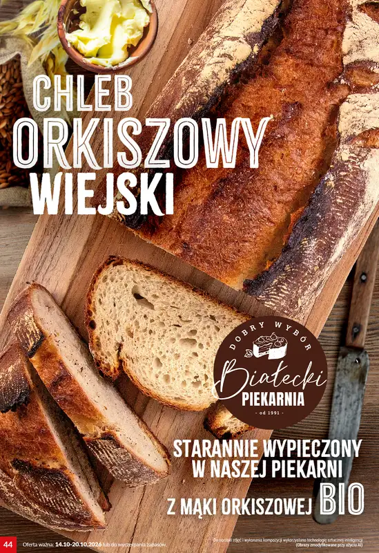 Twój Market - gazetka promocyjna Gazetka od środy 14.10 do wtorku 20.10 - strona 44