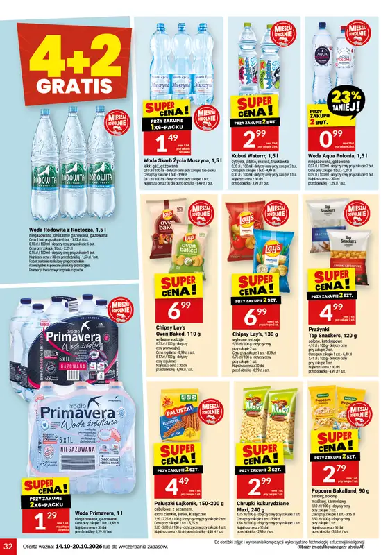 Twój Market - gazetka promocyjna Gazetka od środy 14.10 do wtorku 20.10 - strona 32