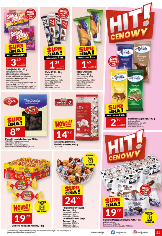 Twój Market - gazetka promocyjna Gazetka od środy 14.10 do wtorku 20.10 - strona 25