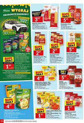Twój Market - gazetka promocyjna Gazetka od środy 14.10 do wtorku 20.10 - strona 28