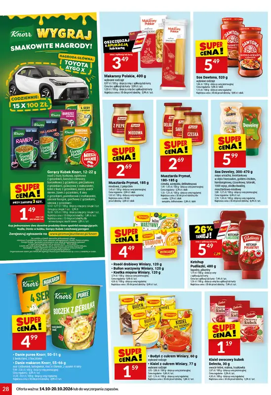 Twój Market - gazetka promocyjna Gazetka od środy 14.10 do wtorku 20.10 - strona 28