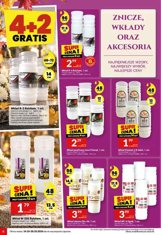 Twój Market - gazetka promocyjna Gazetka od środy 14.10 do wtorku 20.10 - strona 6