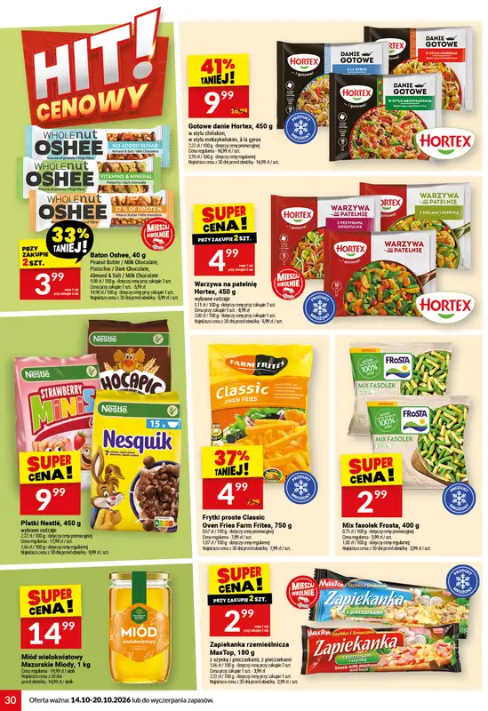 Twój Market - gazetka promocyjna Gazetka od środy 14.10 do wtorku 20.10 - strona 30