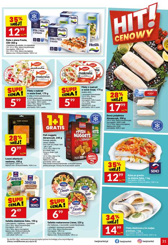Twój Market - gazetka promocyjna Gazetka od środy 14.10 do wtorku 20.10 - strona 31