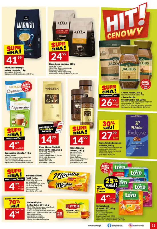 Twój Market - gazetka promocyjna Gazetka od środy 14.10 do wtorku 20.10 - strona 11