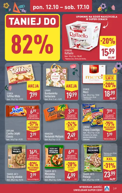 Aldi - gazetka promocyjna Pełny katalog! od poniedziałku 12.10 do soboty 17.10 - strona 27