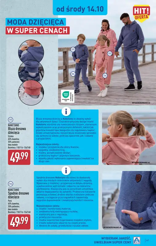 Aldi - gazetka promocyjna Pełny katalog! od poniedziałku 12.10 do soboty 17.10 - strona 41