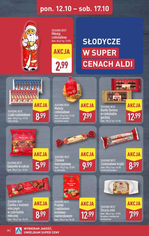 Aldi - gazetka promocyjna Pełny katalog! od poniedziałku 12.10 do soboty 17.10 - strona 28