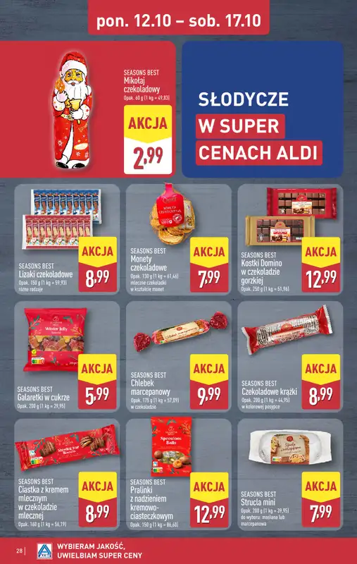 Aldi - gazetka promocyjna Pełny katalog! od poniedziałku 12.10 do soboty 17.10 - strona 28