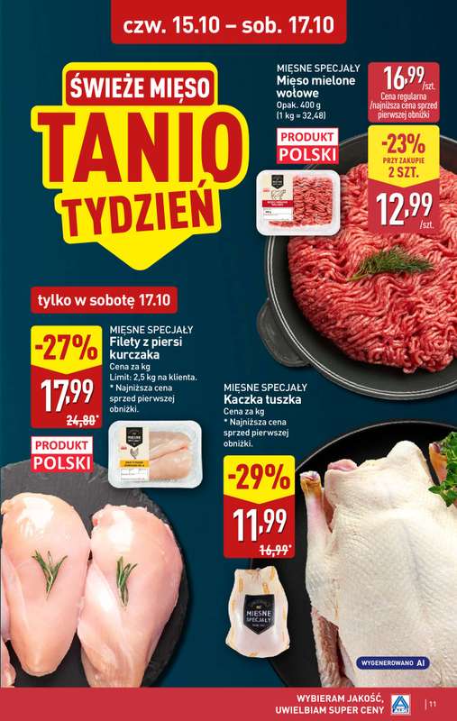 Aldi - gazetka promocyjna Pełny katalog! od poniedziałku 12.10 do soboty 17.10 - strona 11