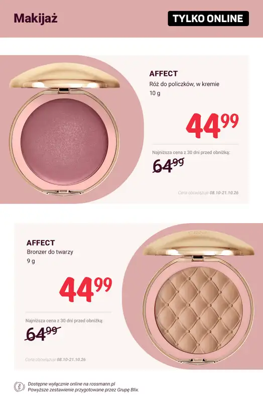 Rossmann - gazetka promocyjna Promocje TYLKO ONLINE od wtorku 13.10 do środy 21.10 - strona 6