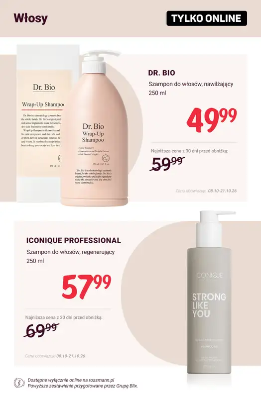 Rossmann - gazetka promocyjna Promocje TYLKO ONLINE od wtorku 13.10 do środy 21.10 - strona 9