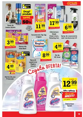 Gram Market - gazetka promocyjna Gazetka od środy 07.10 do wtorku 13.10 - strona 15
