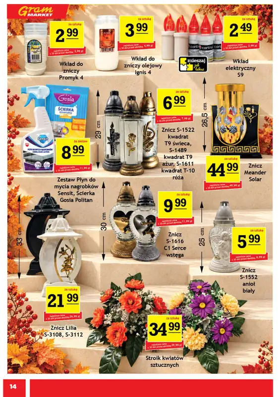 Gram Market - gazetka promocyjna Gazetka od środy 07.10 do wtorku 13.10 - strona 14