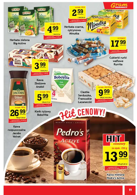 Gram Market - gazetka promocyjna Gazetka od środy 07.10 do wtorku 13.10 - strona 11