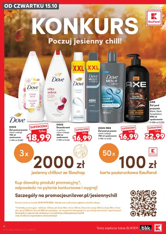 Kaufland - gazetka promocyjna Oferta Kaufland - drogeria od czwartku 15.10 do środy 04.11 - strona 4