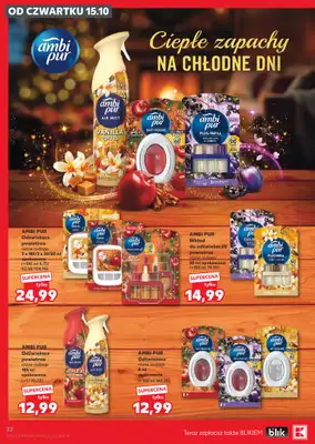 Kaufland - gazetka promocyjna Oferta Kaufland - drogeria od czwartku 15.10 do środy 04.11 - strona 22