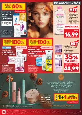 Kaufland - gazetka promocyjna Oferta Kaufland - drogeria od czwartku 15.10 do środy 04.11 - strona 3