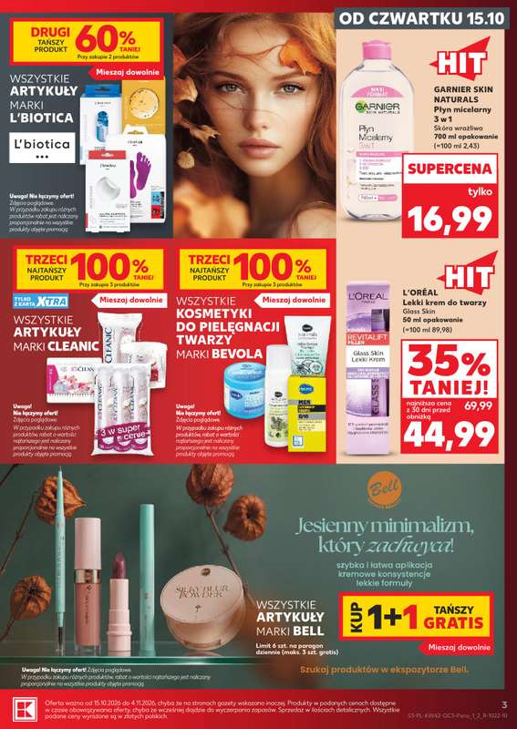 Kaufland - gazetka promocyjna Oferta Kaufland - drogeria od czwartku 15.10 do środy 04.11 - strona 3