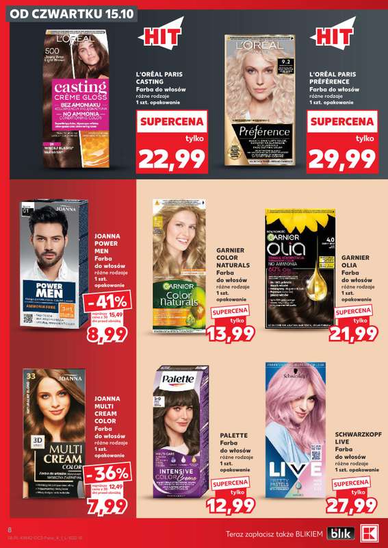 Kaufland - gazetka promocyjna Oferta Kaufland - drogeria od czwartku 15.10 do środy 04.11 - strona 8