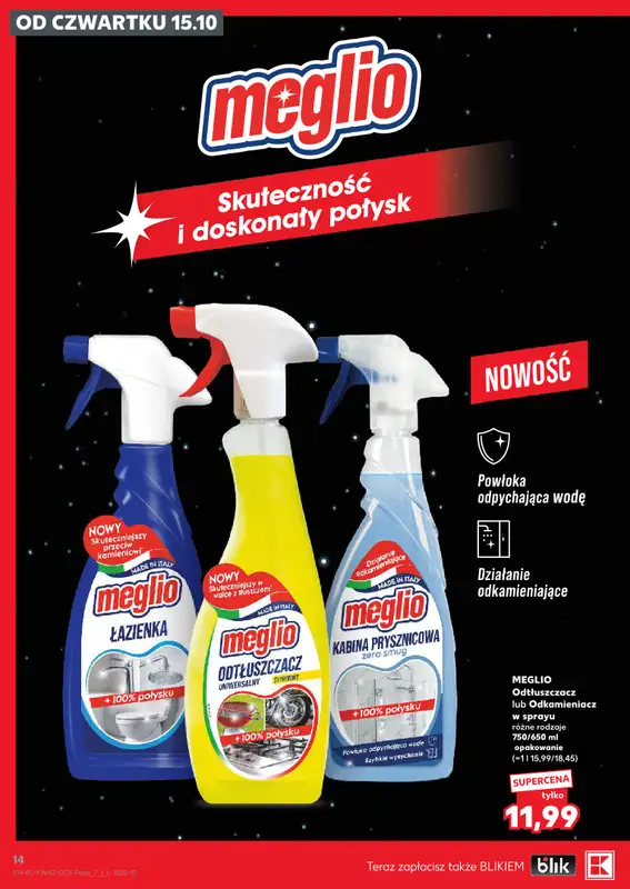 Kaufland - gazetka promocyjna Oferta Kaufland - drogeria od czwartku 15.10 do środy 04.11 - strona 14