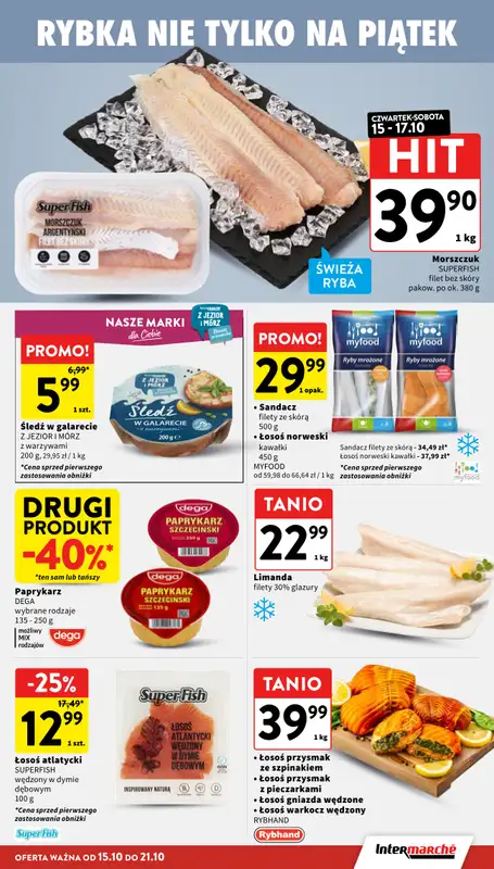 Intermarche - gazetka promocyjna Gazetka od czwartku 15.10 do środy 21.10 - strona 19