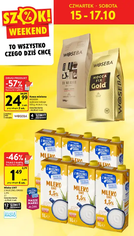 Intermarche - gazetka promocyjna Gazetka od czwartku 15.10 do środy 21.10 - strona 4