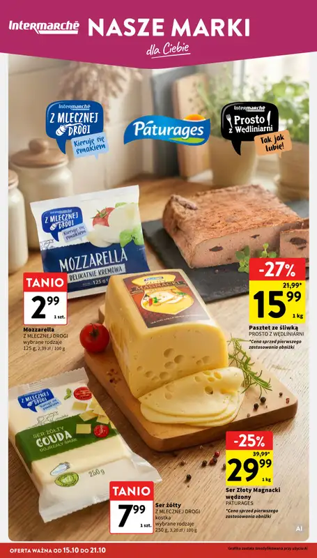 Intermarche - gazetka promocyjna Gazetka od czwartku 15.10 do środy 21.10 - strona 34