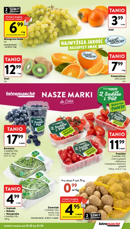 Intermarche - gazetka promocyjna Gazetka od czwartku 15.10 do środy 21.10 - strona 11