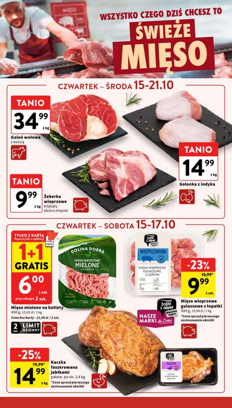 Intermarche - gazetka promocyjna Gazetka od czwartku 15.10 do środy 21.10 - strona 12
