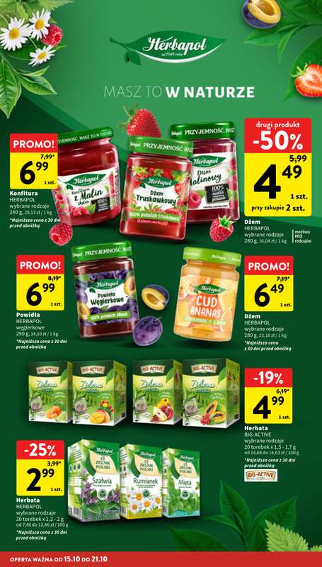 Intermarche - gazetka promocyjna Gazetka od czwartku 15.10 do środy 21.10 - strona 24