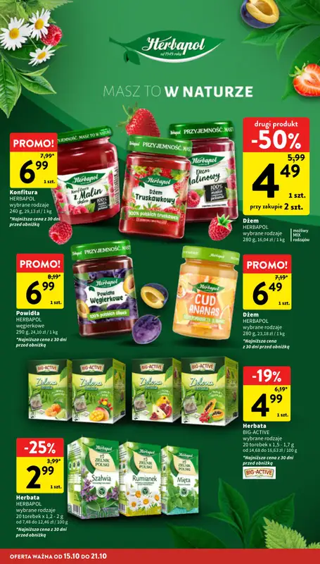 Intermarche - gazetka promocyjna Gazetka od czwartku 15.10 do środy 21.10 - strona 24