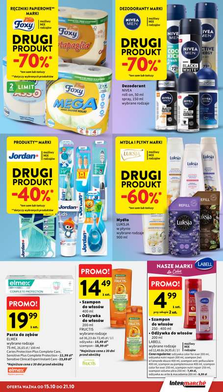 Intermarche - gazetka promocyjna Gazetka od czwartku 15.10 do środy 21.10 - strona 37