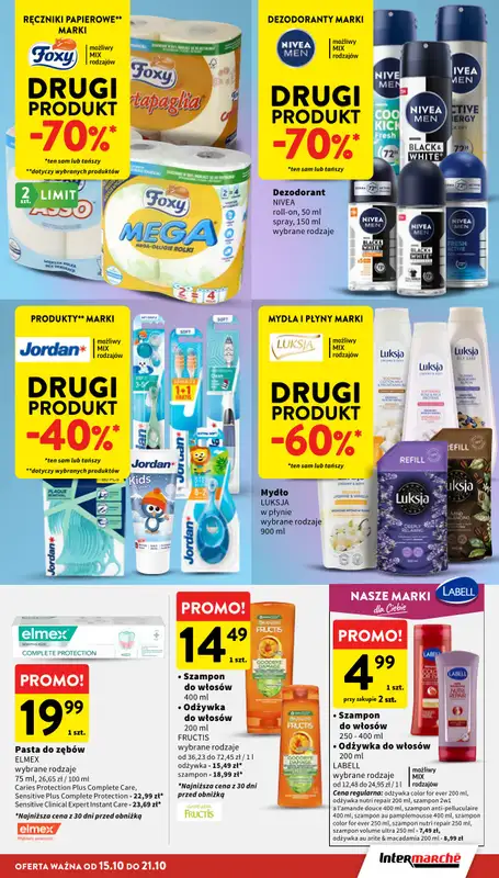 Intermarche - gazetka promocyjna Gazetka od czwartku 15.10 do środy 21.10 - strona 37