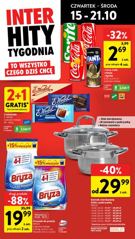 Intermarche - gazetka promocyjna Gazetka od czwartku 15.10 do środy 21.10 - strona 6