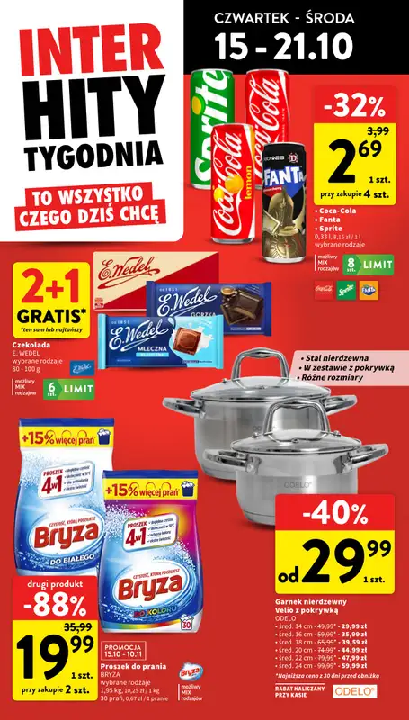 Intermarche - gazetka promocyjna Gazetka od czwartku 15.10 do środy 21.10 - strona 6