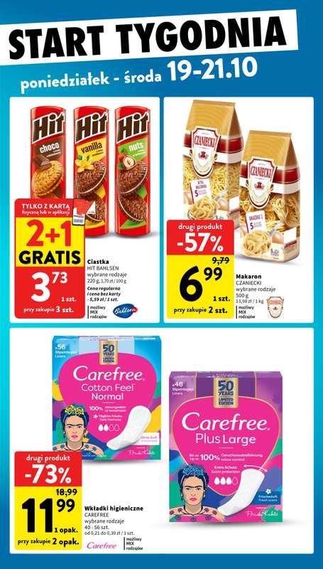 Intermarche - gazetka promocyjna Intertani start tygodnia od poniedziałku 19.10 do środy 21.10 - strona 2