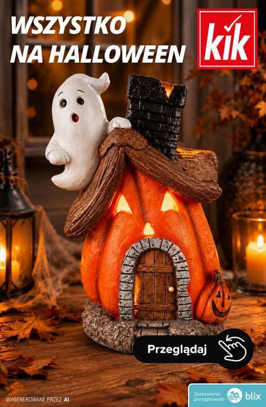 KiK - gazetka promocyjna Wszystko na Halloween od wtorku 13.10 