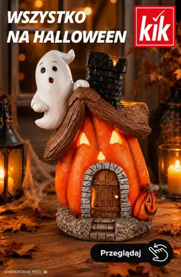 KiK - gazetka promocyjna Wszystko na Halloween od wtorku 13.10 