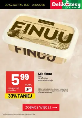 Delikatesy Centrum - gazetka promocyjna Najlepsze promocje do -42% od czwartku 15.10 do środy 21.10 - strona 9