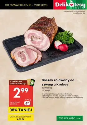 Delikatesy Centrum - gazetka promocyjna Najlepsze promocje do -42% od czwartku 15.10 do środy 21.10 - strona 3