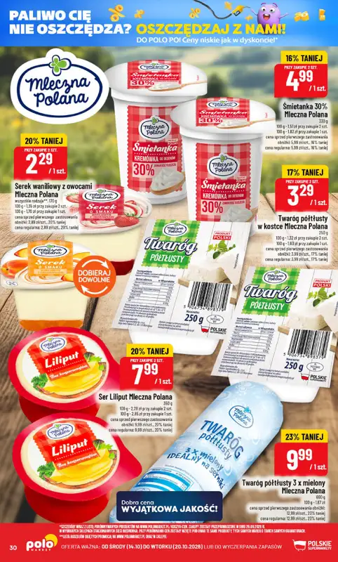 POLOmarket - gazetka promocyjna Gazetka od środy 14.10 do wtorku 20.10 - strona 30